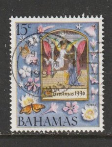 1996 Bahamas - Sc 879 - used VF - 1 single - Christmas