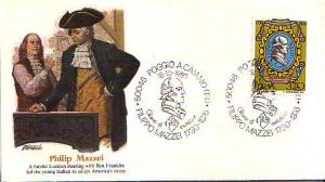 Italy, First Day Cover, Americana