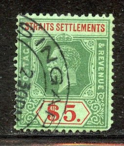 Straits settlements # 201, Used.