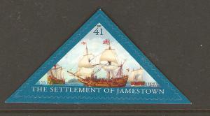 #4136 Jamestown  single Mint NH 