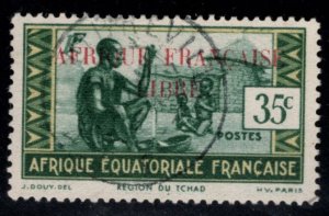 French Equatorial Africa Scott 93 Used 1940 stamp