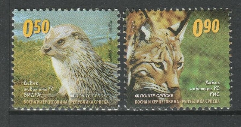 Bosnia and Herzegovina 2011 Fauna Animals 2 MNH stamps