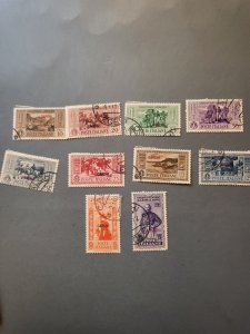 Stamps Aegean Islands-Calchi Scott #17-26 used