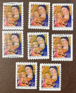 USA USED #3176 complete set of all 8 booklet positions *1997* Madonna