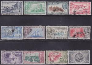 Barbados 216-227 VF used set scv $ 66 ! see pic !