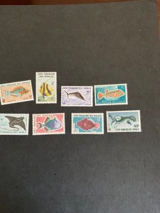 Stamps Somali Coast 275-8 hinged