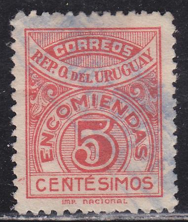 Uruguay Q28 Parcel Post Stamp 1927