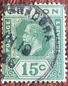 Ceylon #236 Used Single King Edward VII L21