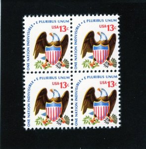 1596 Eagle & Shield, MNH blk/4