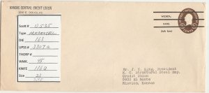 Scott# U535 Precancelled US envelope.