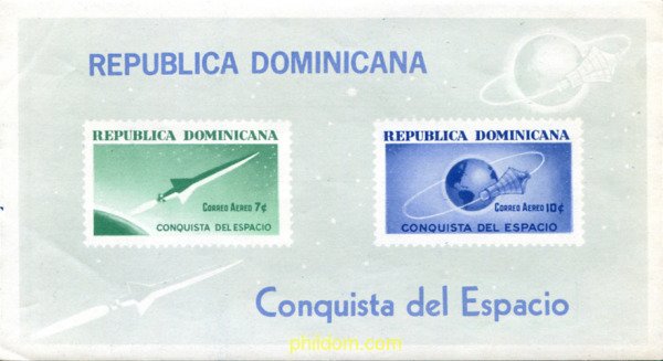 302731 MNH DOMINICANA 1964 CONQUISTA DEL ESPACIO