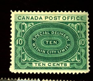 CANADA E1 MINT FVF OG HR Cat $125