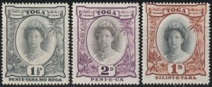 EDSROOM-17329 Tonga 54, 56a, 62 LH 1920-35 CV$7.95