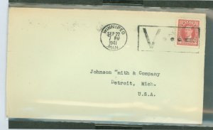 Canada  1941 v mail, Winnipeg