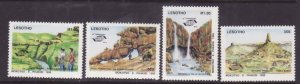 Lesotho-Sc#1032-5- id8-unused NH set-Tourism-1994-