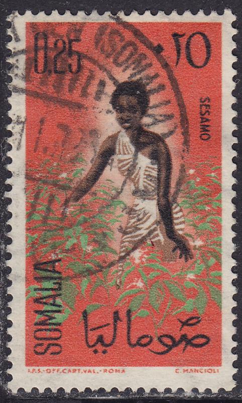 Somalia 253 USED 1961 Sesame