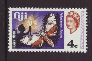 1969 Fiji 4c Hawk Moth Mint