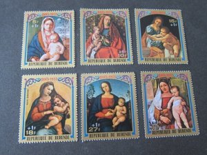 Burundi 1973 Sc B59-61,CB29-31 Christmas Religion set MNH