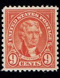 Scott #641 Superb-OG-NH.