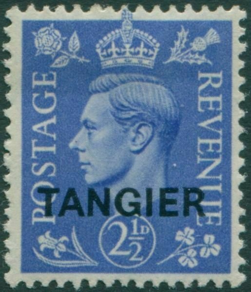 Morocco Agencies Tangier 1949 SG262 2½d light ultramarine KGVI MLH