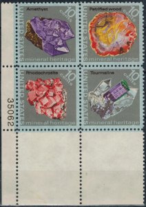 USA - Scott 1538-1541 MNH Plate Block