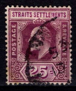 Straits Settlements 1903 Edward VII Definitive, 25c [Used]