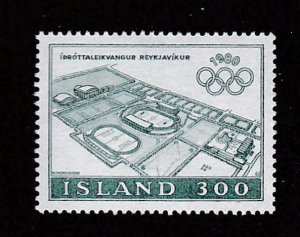 Iceland #  531, Olympic Village, Mint NH