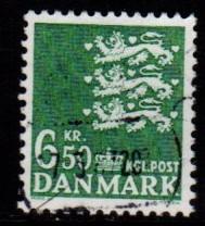 Denmark -  #805 State Seal - Used