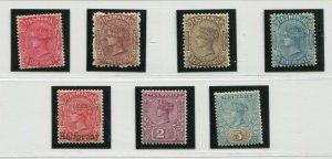 QV AUSTRALIA TASMANIA INTERESTING CLASSIC MINT LOT INCLUDING GOOD ONES