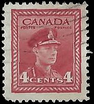 CANADA   #254 USED (6)