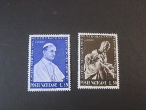 Vatican 1964 Sc 383-4 set MNH