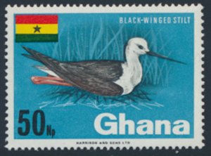 Ghana  SG 471   SC# 297 MNH Black Winged Stilt Birds  1967 see scans