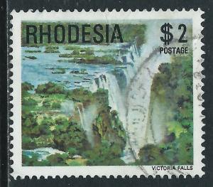 Rhodesia, Sc #407, $2 Used