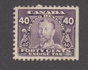 Canada Revenue FX9 Mint Excise Tax Stamp