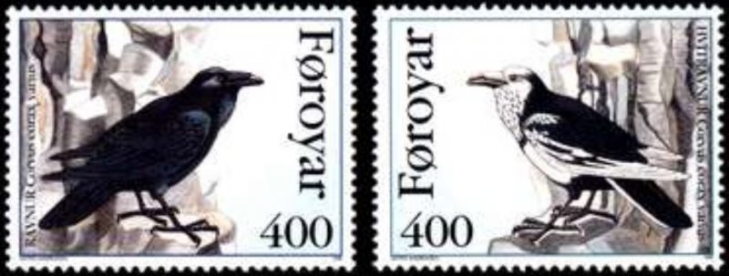 Faroe Islands #287-288 Fa283-284 MNH CV$2.80