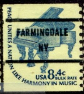 US Stamp #1615Cx81 - Grand Piano - Americana Issue Coil Precancel