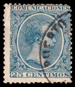 Spain 263 (1889) Used G Y