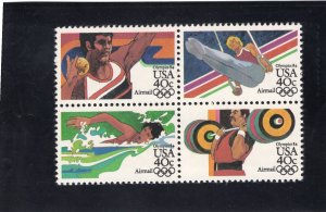 C105c-C108c Olympics, MNH blk/4