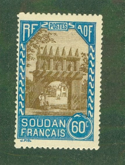 FRENCH SUDAN 78 MH BIN $1.25