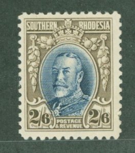 Southern Rhodesia #29 Unused Single (King)