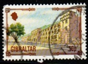 GIBRALTAR SG700  1993 10p ARCHITECTURAL HERITAGE USED