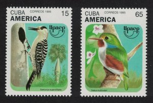 Caribic Woodpecker Tody Birds 2v 1995 MNH SG#4021-4022 MI#3876-3877