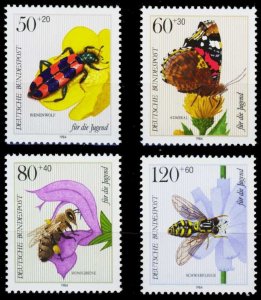 1984 Germany 1202-1205 Insects 7,00 €