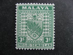 Malaya Negri Sembilan Sc 22B MNH nice stamp, check it out! 