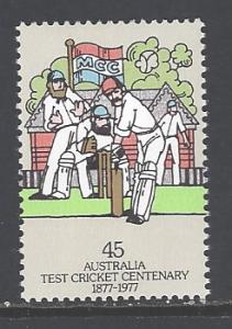 Australia Sc # 666 mint never hinged (BC)