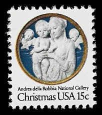 PCBstamps   US #1768 15c Christmas - Madonna, 1978, MNH, (5)