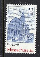 SCOTT #  2341   used    singles   Massachusetts