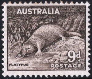Australia SC#174 9d Platypus (1943) MLH