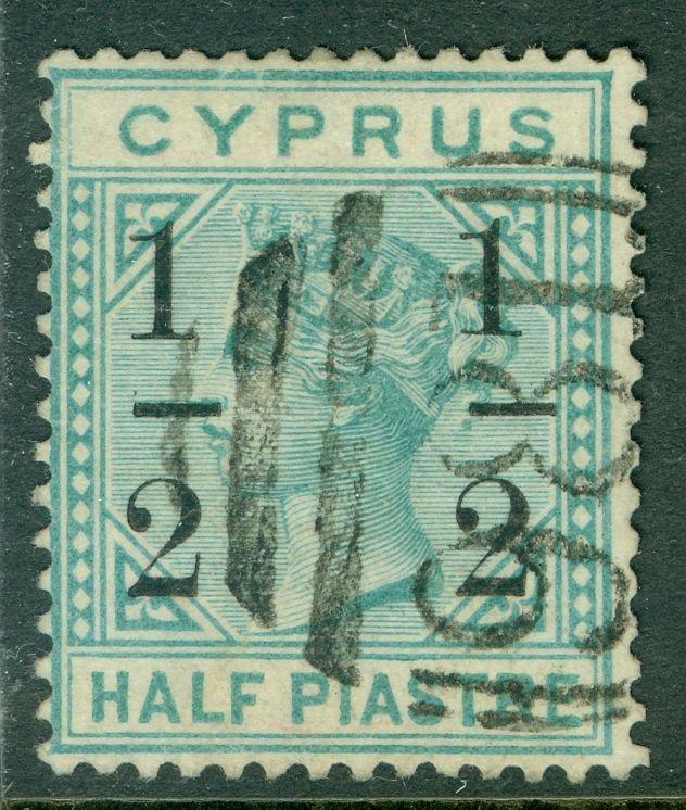 CYPRUS : 1886. Stanley Gibbons #28 Used. VF with nice color & Paphos cancel.