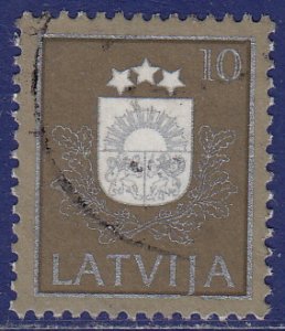 Latvia - 1991 - Scott #301 - used - National Arms